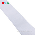 45mm Knitted Elastic Band Tape White Black